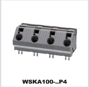 台湾町洋 PCB 弹簧直焊式接线端子WSKA100-..P4