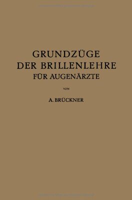 【预订】Grundzuge Der Brillenlehre Fur Augen...