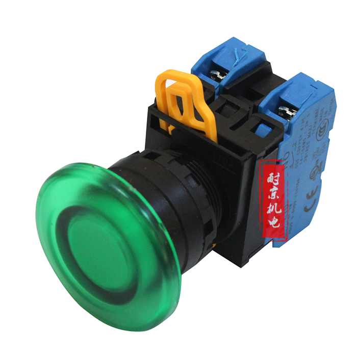 IDEC和泉带灯按钮 带灯开关YW1L-M4E20Q4G /YW1L-M4E11Q4G DC24V
