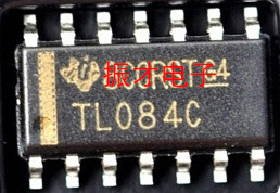 四路运算放大器TL084CDT 丝印084C 封装SOP-14