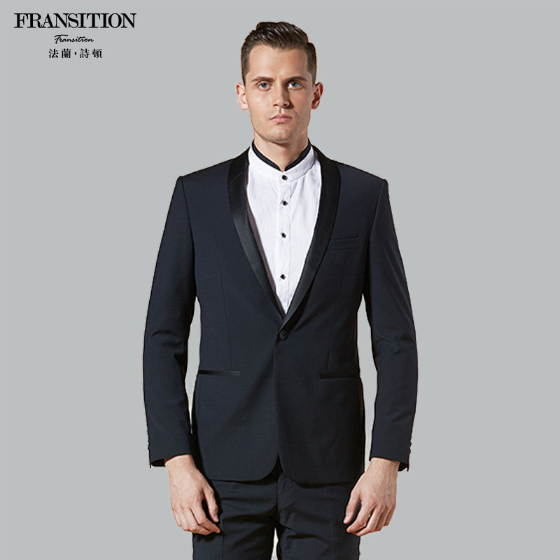 Costume homme FRANSITION en laine pour automne - Ref 1565689 Image 1