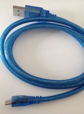 USB线蓝色 MicroUSB线 数据线 MK5P 手机USB充电线