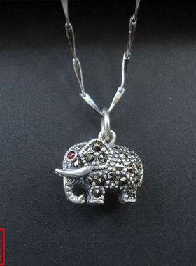 小象镶钻日韩风百搭首饰品吊坠