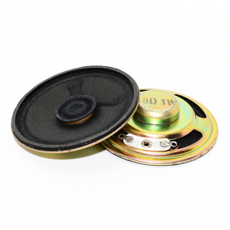 直径5CM 50mm 8欧 8R 1W 1瓦  厚度11mm 1.1CM 小喇叭 扬声器