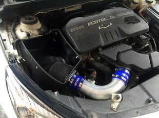 新君威君越2.0迈锐宝2.4涡流三代碳纤EDDY进气风箱冬菇头套装改装