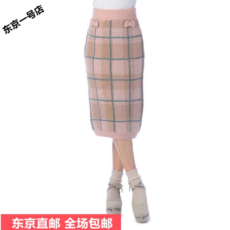 Liz Lisa日本代购 东京直邮 蝴蝶结装饰格子半裙 包邮142-4011-0在类目 女装/女士精品, 半身裙中 - 来自Buy2taobao.com提供专业的淘宝代购服务