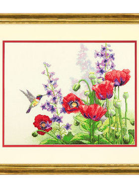 刘年锦绣 正品DMC线R线十字绣 自配套件 非印花 DIM70-35344