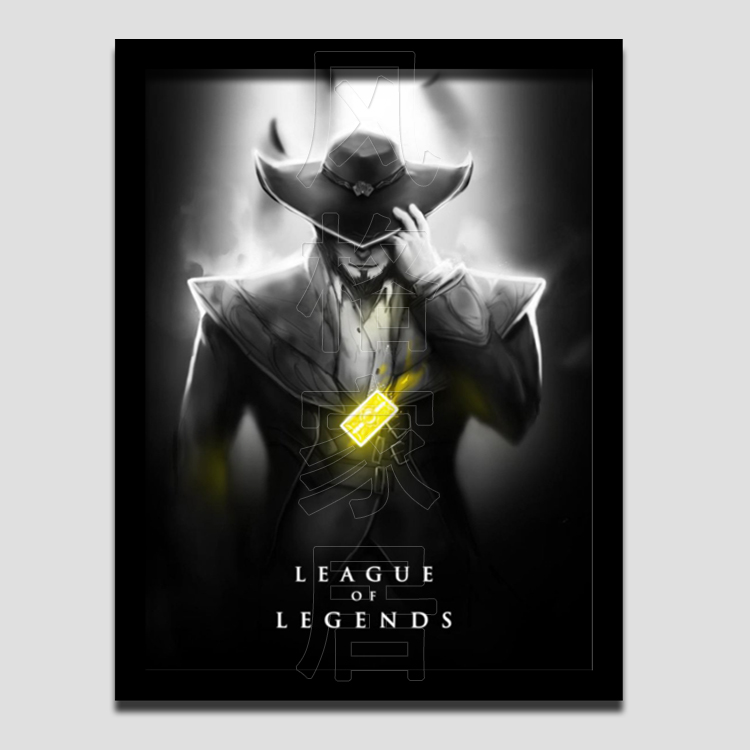 挂画网咖照片墙游戏海报