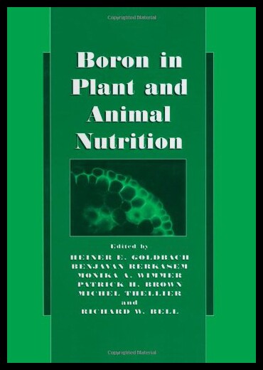【预售】Boron in Plant and Animal Nutrition