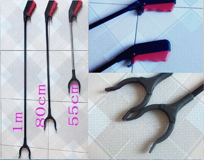 工具家用铁管长柄包邮垃圾夹子