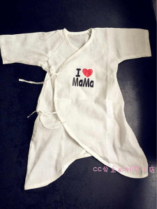 新生儿蝴蝶衣纯棉纱布初生婴儿衣服0-3-6个月宝宝连体衣开档爬服