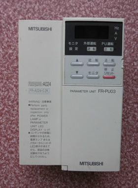 正品拆机METSUBISHI三菱FR-A024-0.2K工控自动化变频器220V 0.2K