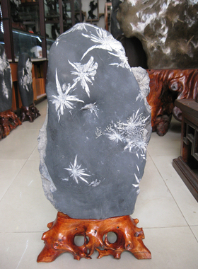 原生态礼品艺术风办公室菊花石