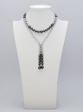 珠宝展爆款渐变韩国百搭套装项链