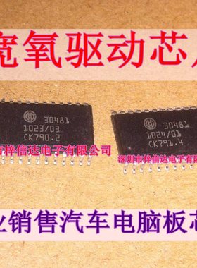 CJ125 30481 BOSCH 宽氧驱动芯片 贴片24脚 专营汽车维修芯片IC
