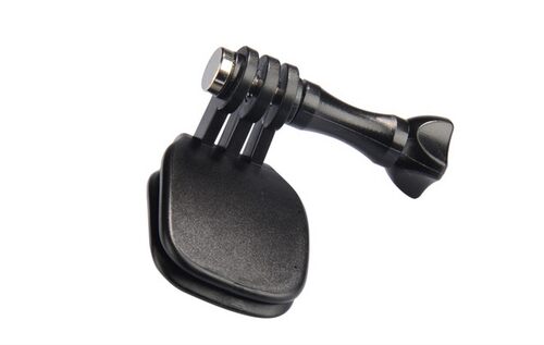 gopro配件hero8 7 6 5 4小蚁运动相机鸭舌帽夹背带固定夹背包夹子