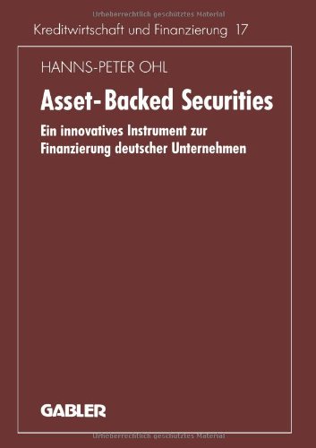 【预售】Asset-Backed Securities: Ein Innovatives Instr...