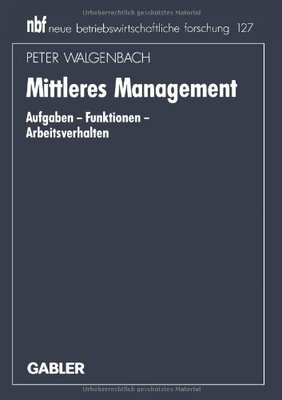 【预售】Mittleres Management: Aufgaben Funktionen Arbe...