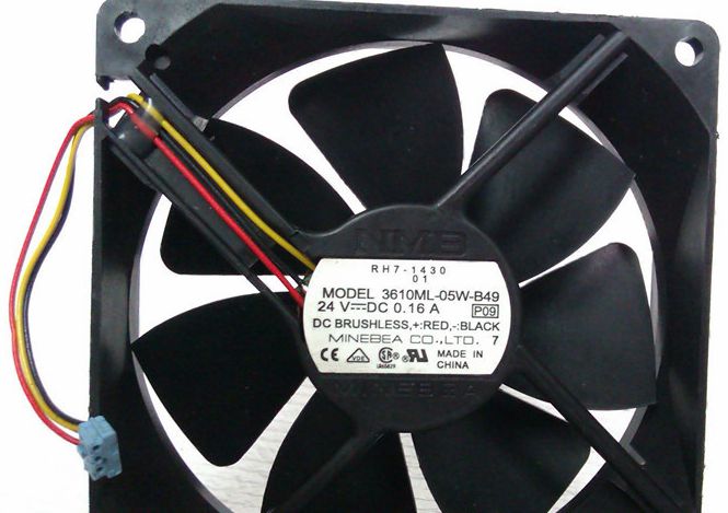 原装正品NMB美蓓亚3610ML-05W-B49 24V 0.16A 92*92*25变频器风扇