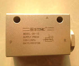 索诺天工STNC 快排阀QV-06/08/10/QV-15 KKP/QE-15/08快速排气阀