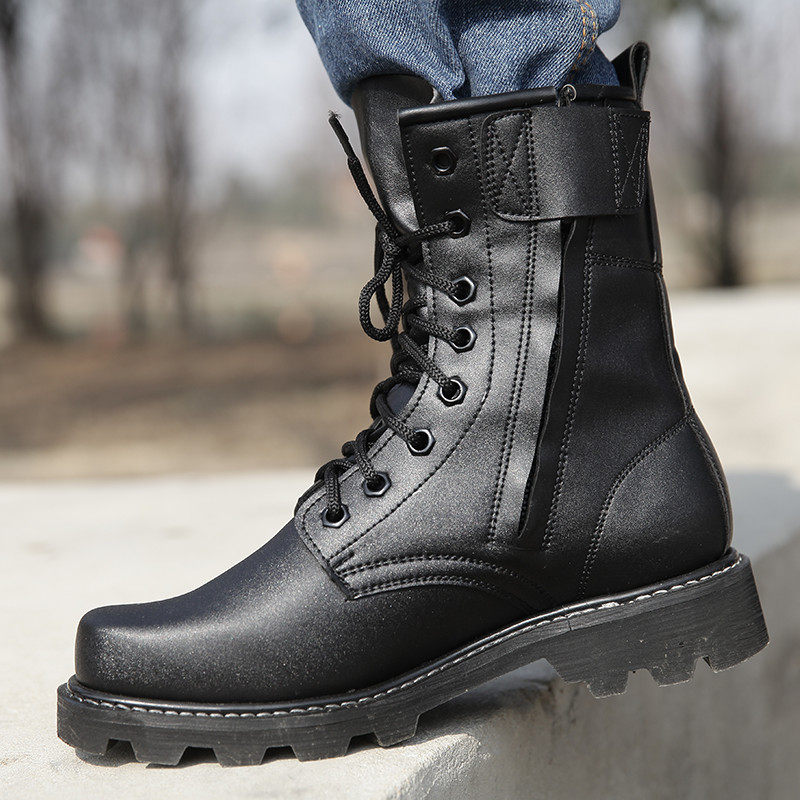 Boots militaires pour homme - porter - Ref 1396877 Image 1