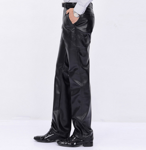 Pantalon cuir homme en vrac pour automne - Ref 1489332 Image 1