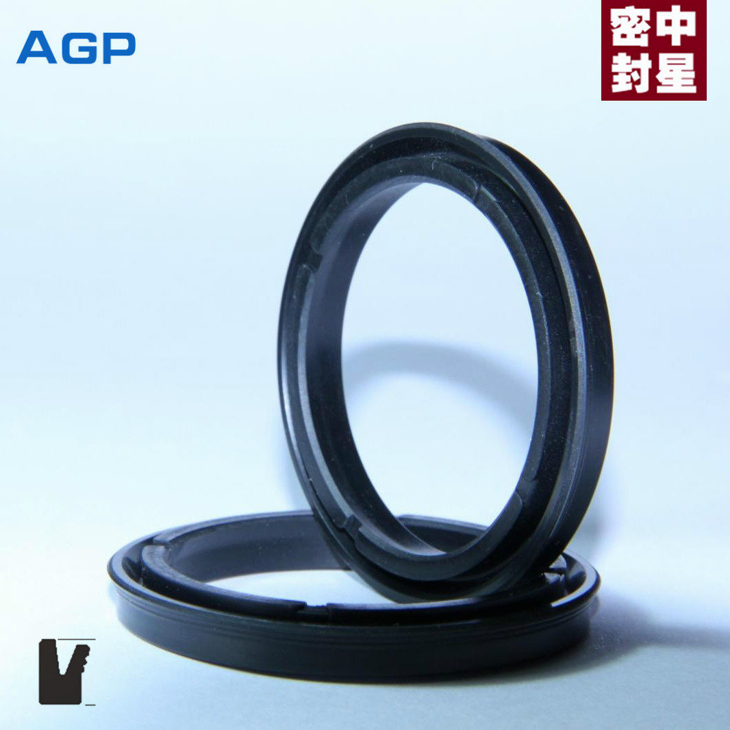KVK AGP活塞气动密封圈橡胶密封件 黑色30×22×5.3