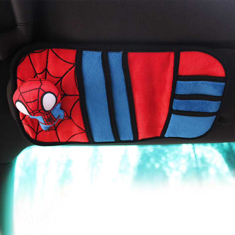 蜘蛛侠汽车cd夹多功能遮阳板套CD夹车载车用光盘碟片夹收纳袋cd包在类目 汽车/用品/配件/改装, 汽车用品/内饰品, CD包/夹/袋中 - 来自Buy2taobao.com提供专业的淘宝代购服务