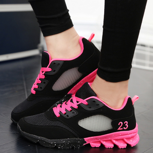 春夏季透气潮鞋刀锋战士女鞋减震运动休闲鞋学生跑步鞋内增高鞋子