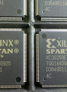XC3S250E-4TQG144C XINLINX原装正品 XC3S250E-4TQ144C QFP144
