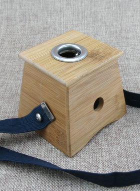 特价加厚竹制单孔艾灸盒艾条温灸器单眼艾盒艾灸仪器竹盒限购2个