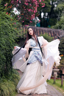 【万物生定做】伊吹人设《华胥引》卿酒酒COS装白衣古装白色女装