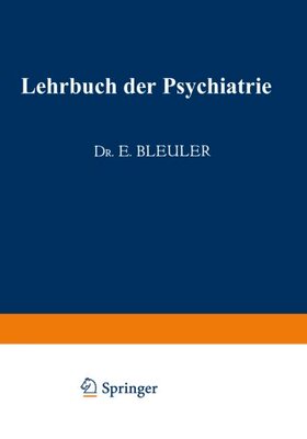 【预订】Lehrbuch Der Psychiatrie