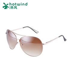 Hot summer new men's box frog mirror sunglasses stylish sunglasses 86W01500