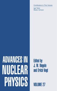 【预售】Advances in Nuclear Physics: Volume 27