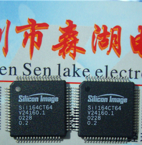 SIL164CT64 SII164CT64 QFP-64 SiIi  原装正品供应