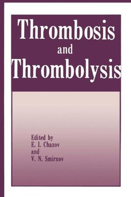 【预售】Thrombosis and Thrombolysis