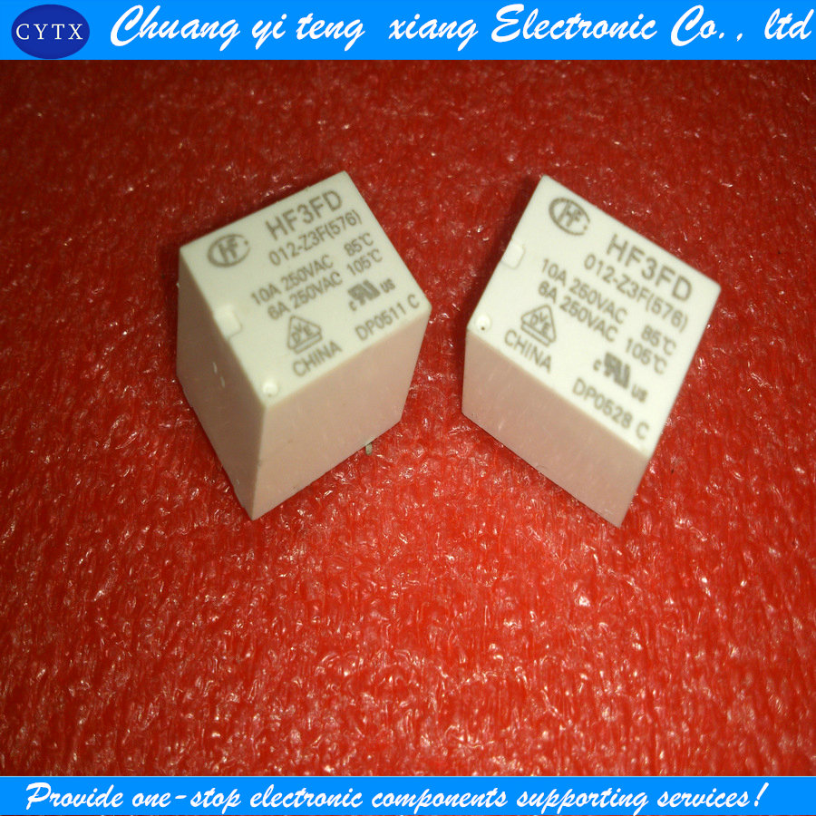 HF3FD-12VDC-HS3 HF3FD-012-HS3 4脚常开10A 耐高温