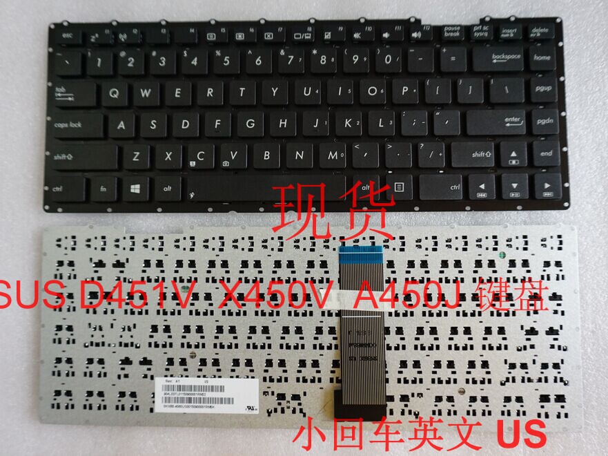 全新 D451VE D451E3110V V451 A450LC X451MA 键盘US