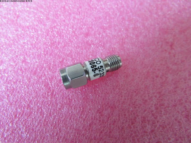 MIDISCO进口 MDC8065-6 6dB DC-18GHz 2W SMA RF 射频微波同轴固定衰减器 质量包好，包能用 可提供详细测试图 成色好 名 称：同轴固定衰减器 品 牌：MIDISCO 型 号：MDC8065-6 衰 减 量: 6dB 频 率：DC-18GHz 可提供详细测试