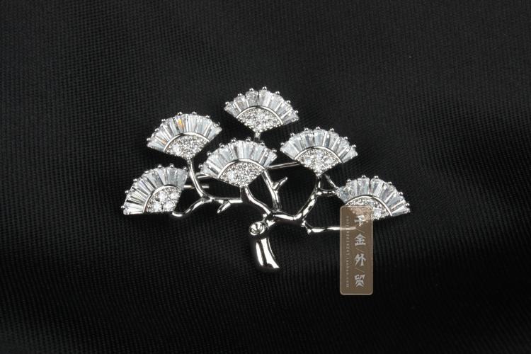 Broche en Alliage argent plaqué or - Ref 1177559 Image 3