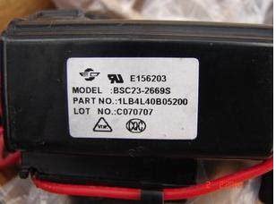 全新原装21寸CK21D88三洋高压包BSC23-2669S 1LB4L40B05200
