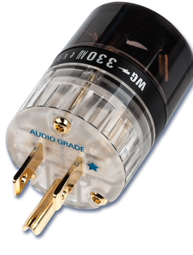 最新款 WATTGATE 330Au EVO镀金版电源插头 插尾