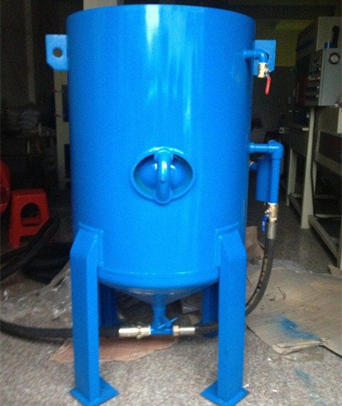 109p大型户外喷砂机 钢结构 钢板舱表面 除锈 轮船油罐翻新喷砂罐