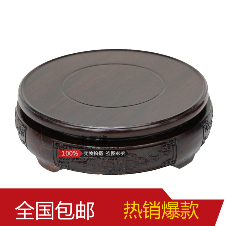 玉石盆景雕花紫砂壶底座工艺品