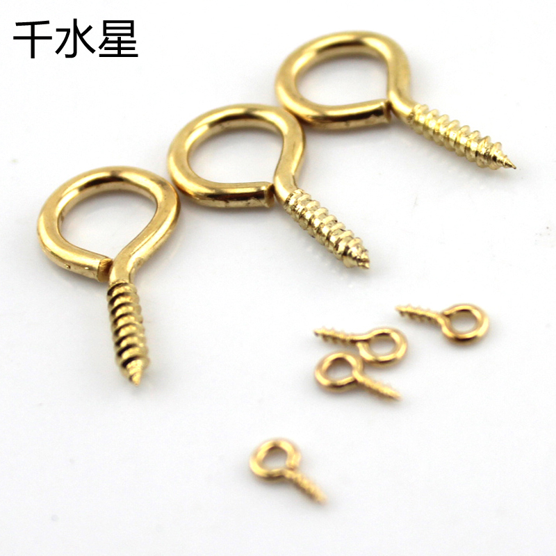 螺丝钉金色工艺品小号diy模型