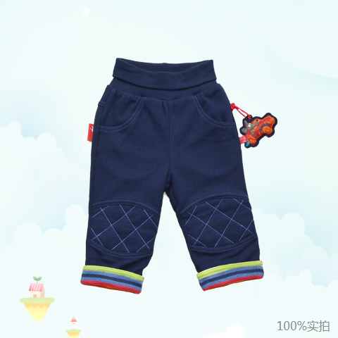 Sigikid婴儿服装男婴秋冬长裤双面使用 纯棉舒适保暖 秋装上市