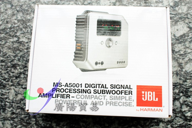 JBL MS-A5001  數字功放,多功能小巧,帶數字顯示屏,炮放在類目 汽車/用品/配件/改裝, 汽車影音/車用電子/電器, 汽車影音, 汽車功放中 - 來自Buy2taobao.com提供專業的淘寶代購服務