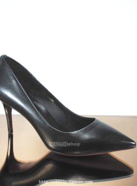 欧洲站欧货专柜正品爱格皮匠16春胎牛皮OL单鞋6C15-117