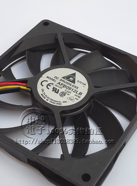 原装台达 AFB0912LB 12V 0.12A 9CM 9015 2线 散热风扇90*90*15MM
